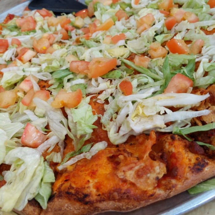 Taco Pizza (Papoos - 5" (4 Slice) ).
